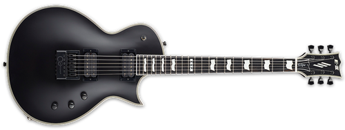 ESP E-II Eclipse Evertune Black Satin 6-String Electric Guitar  