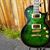 	ESP USA Eclipse Dark Green Sunburst 6-String Electric Guitar 