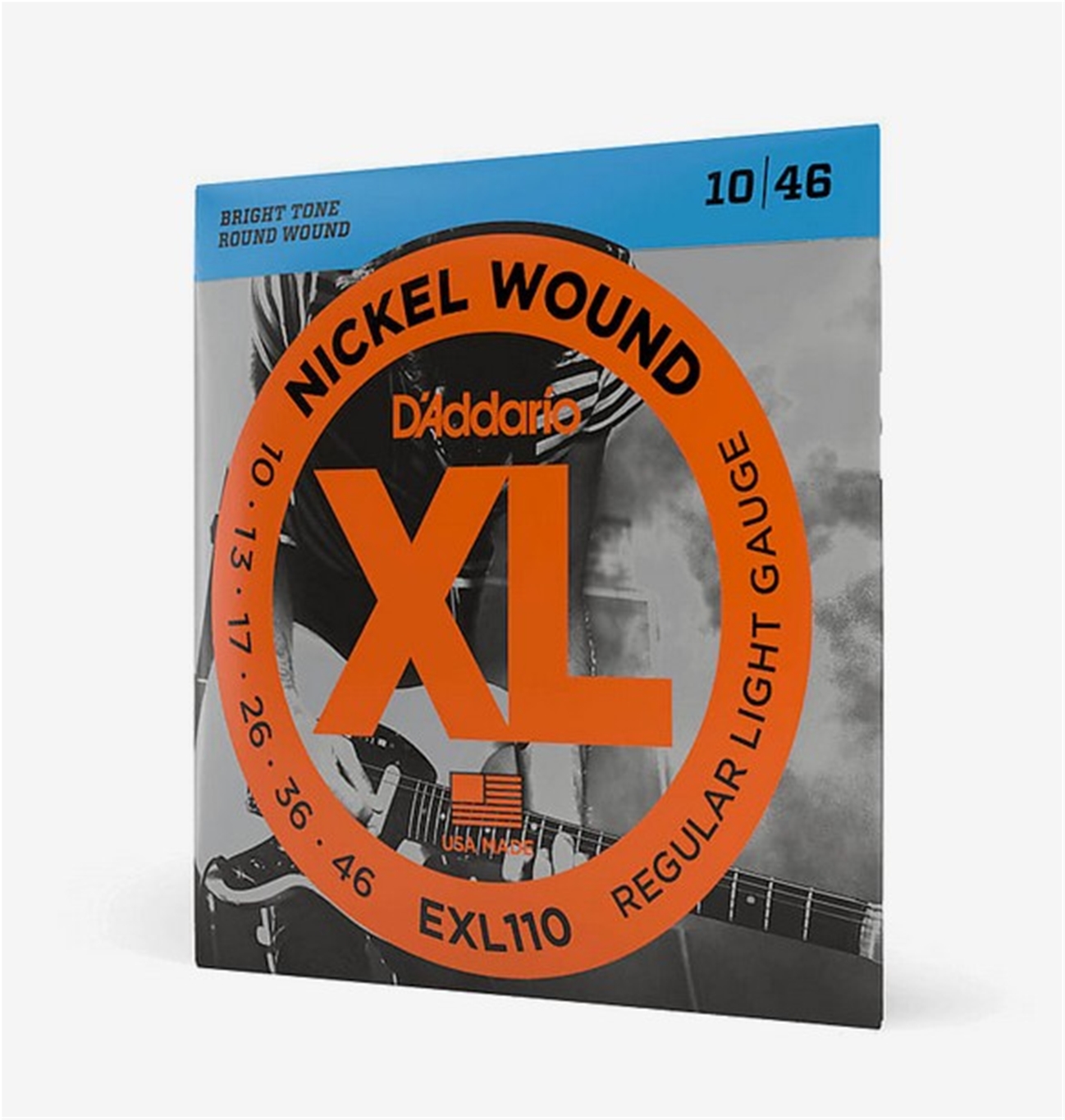 D'Addario 10-46 Regular Light Electric Guitar Strings EXL110
