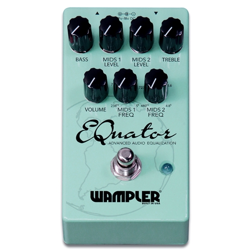 WAMPLER  EQuator - Advanced Audio Equalizer Pedal