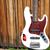 G&L USA Custom Shop JB-5 Nitro Olympic White over 3-Tone SB 5-String Electric Bass Guitar 2025