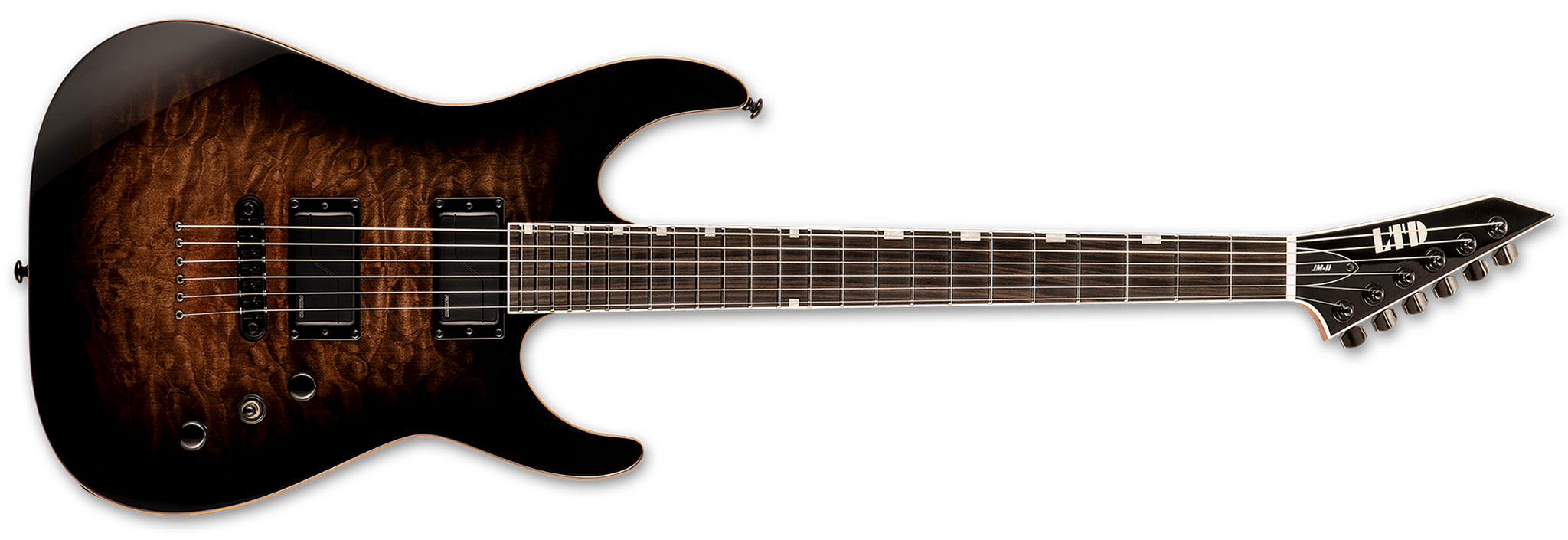 	LTD SIGNATURE SERIES Josh Middleton  JM-II Black Shadow Burst 6-String Electric Guitar  