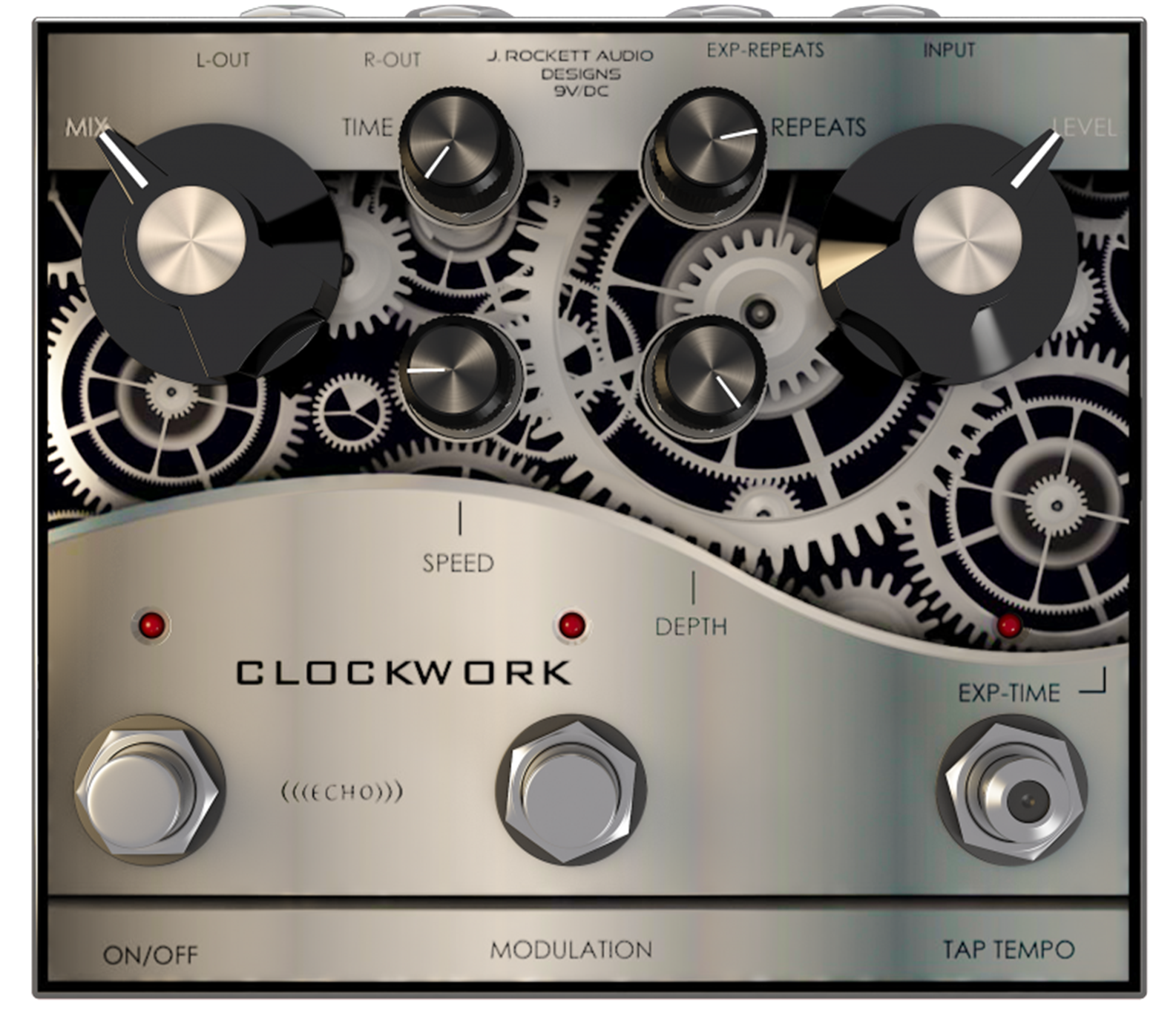 J.Rockett Audio Designs Clockwork Echo Pedal