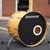 Vintage 1980s - Ludwig USA Classic 24" Maple Bass Drum - Blue & Olive Badge - Thermal Gloss Natural | 16x24"