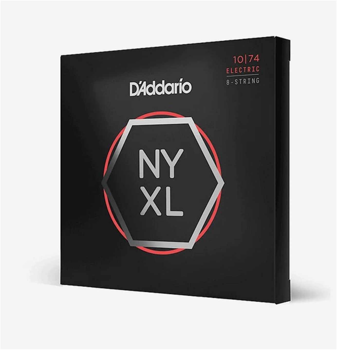 D'Addario 10-74 Light Top/Heavy Bottom 8-String Electric Guitar Strings NYXL1074