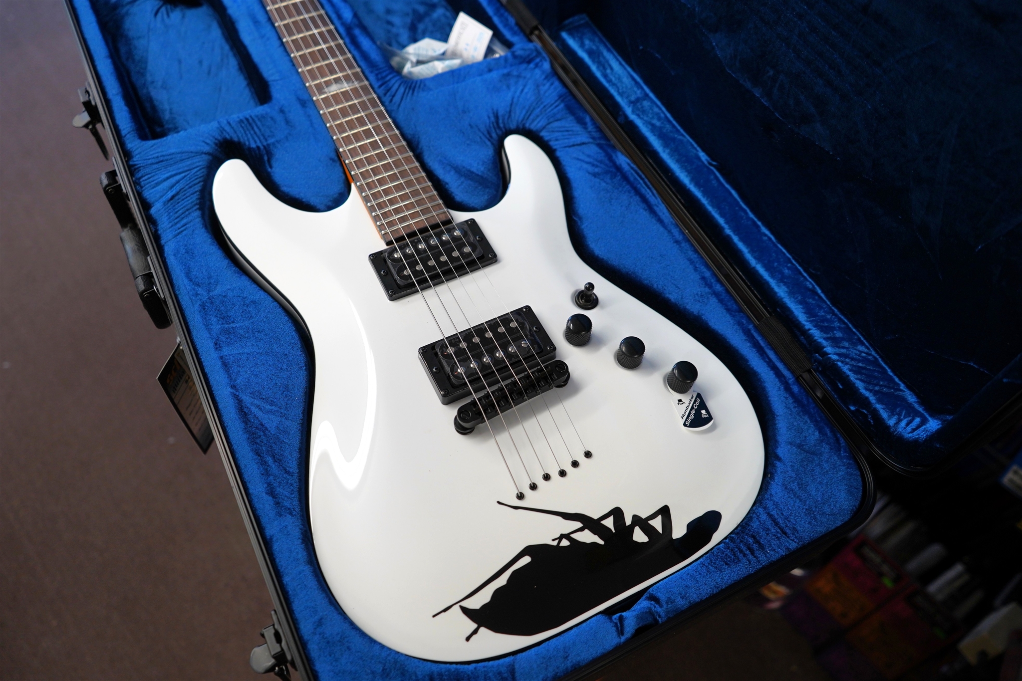 Schecter DIAMOND SERIES C-1 Jerry Horton 25th Anniversary White   6-String Electric Guitar 2025