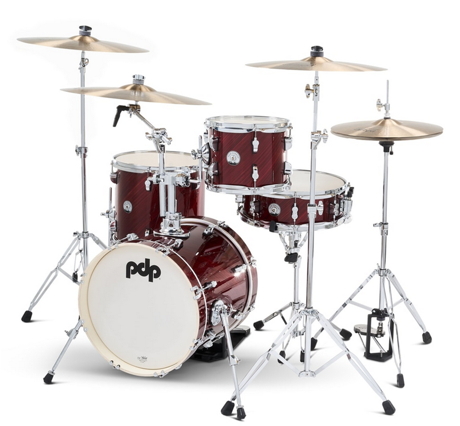 PDP New Yorker 4pc Shell Pack - Twisted Cherry Finish Ply