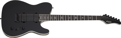 Schecter DIAMOND SERIES SLS ELITE PT Evil Twin Satin Black 6-String Electric Guitar  