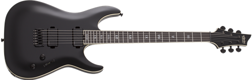 Schecter DIAMOND SERIES C-1  SLS  Evil Twin Satin Black 6-String Electric Guitar  