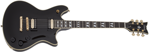 Schecter    DIAMOND SERIES Tempest Custom Gloss Black    6-String Electric Guitar 