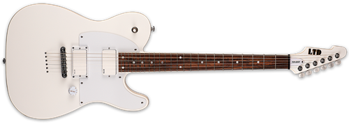 LTD SIGNATURE SERIES TED-600T Snow White   6-String Electric Guitar      