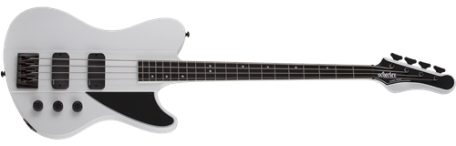 Schecter    DIAMOND SERIES Ultra Bass Satin White    4-String Electric Bass Guitar  