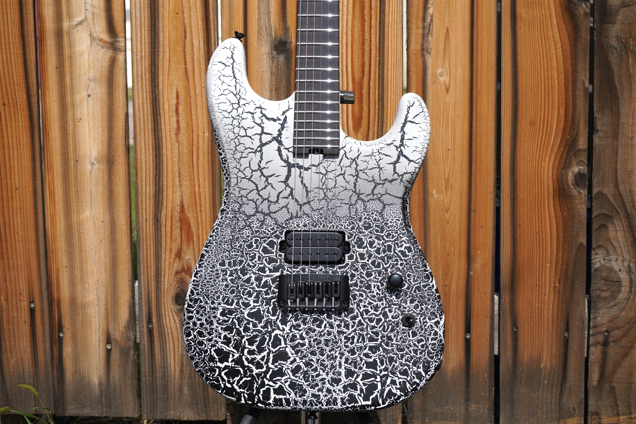 Schecter USA CUSTOM SHOP John Browne Zenith Fracture White 6-String Electric Guitar 2025