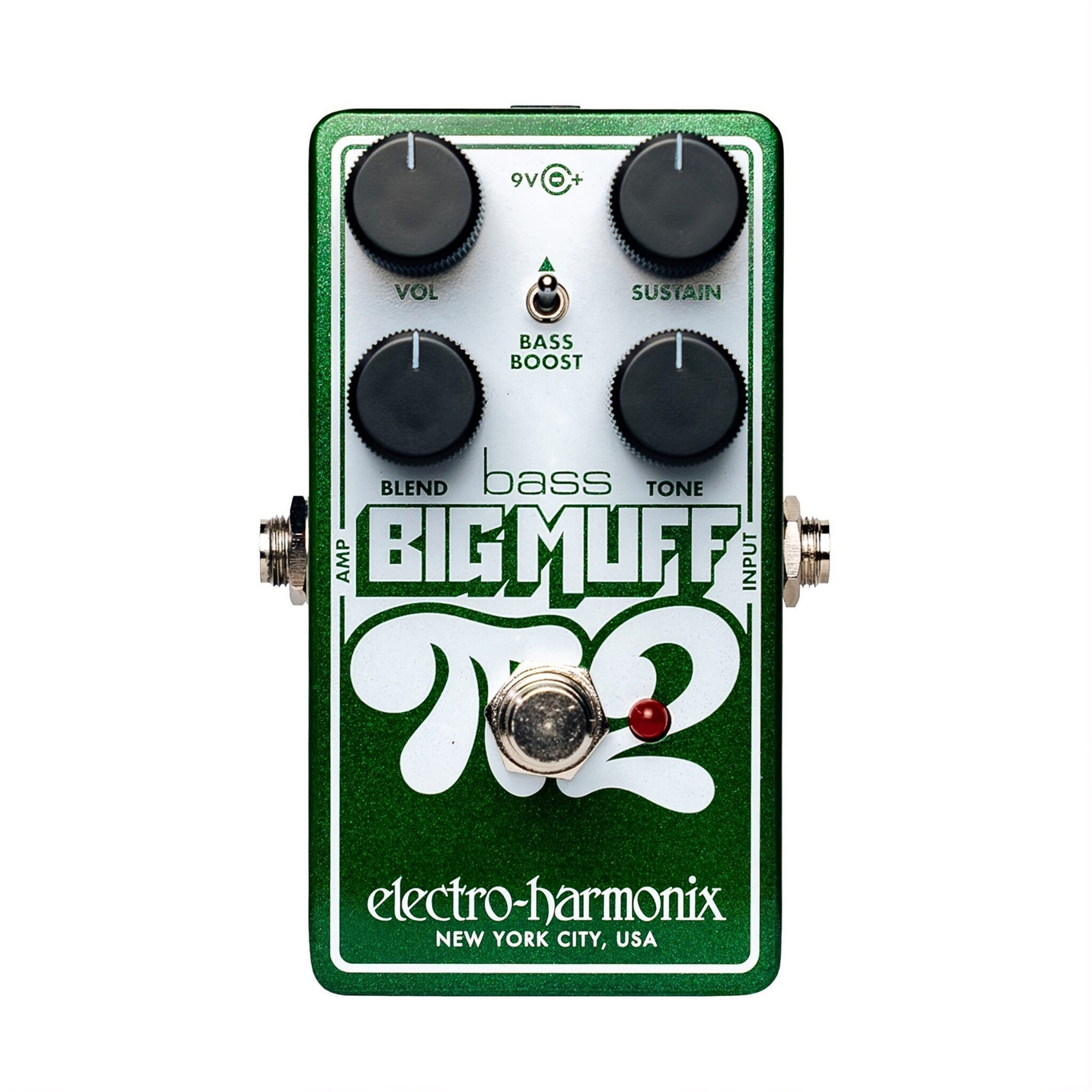 Electro-Harmonix Bass Big Muff Pi 2 Dual Op-Amp Bass Fuzz