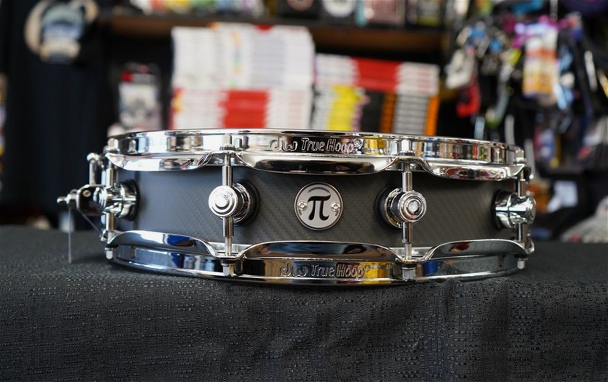 DW Collector's Series Pi - Carbon Fiber - 3.14" x 14" Piccolo Snare Drum