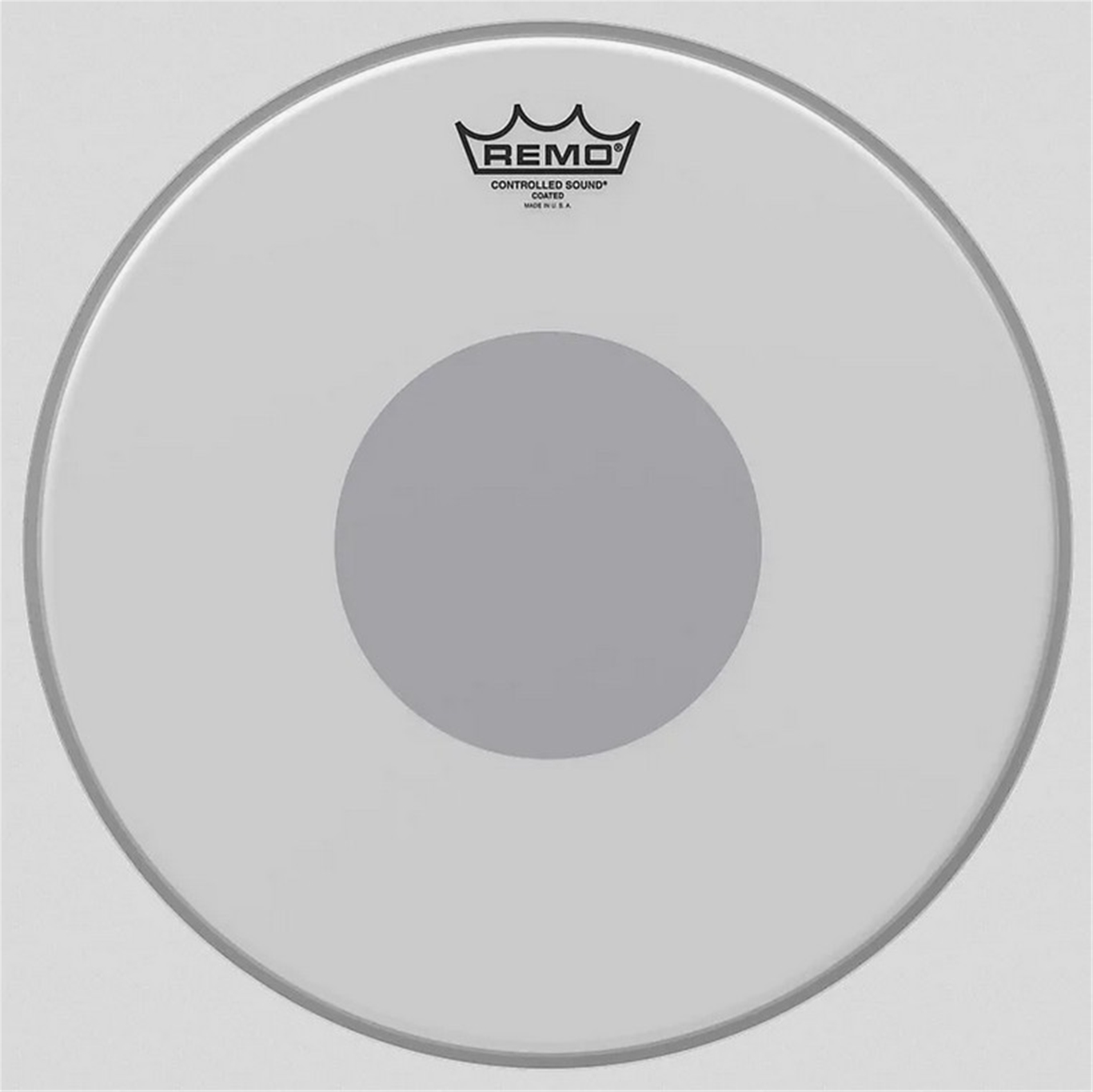 Remo Controlled Sound Coated Black Dot 14" Drumhead - Bottom Black Dot | CS-0114-10