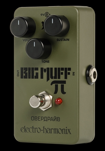 ELECTRO-HARMONIX   Green Russian Big Muff  Distortion/Sustainer Pedal