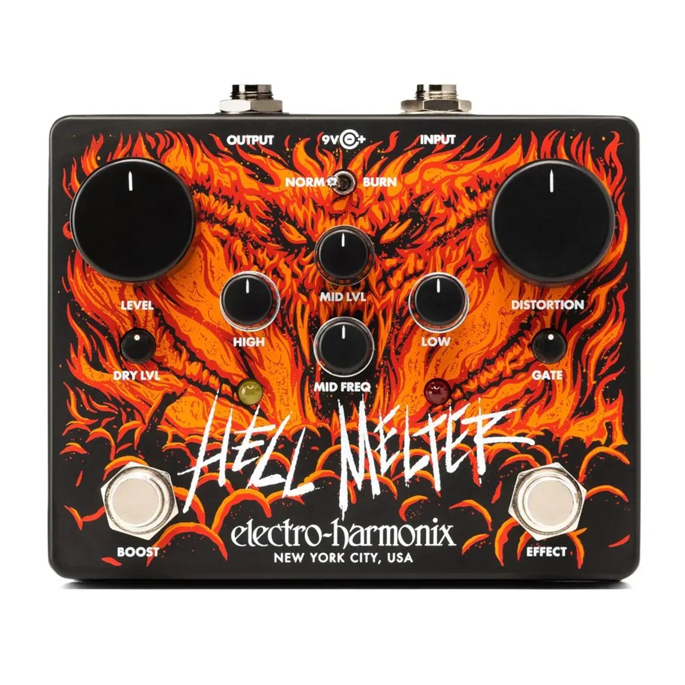 ELECTRO-HARMONIX Hell Melter Distortion  Pedal