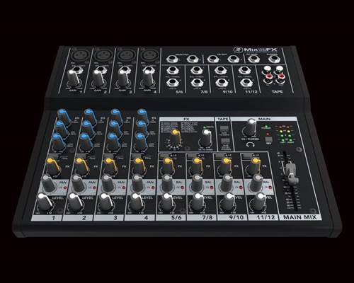 Mackie Mix12FX 12-input Compact Mixer with Effects