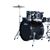 Ludwig Accent Fuse 5-piece Complete Drum Set w/ Hardware & Cymbals - Moon Dust