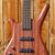 Warwick German Pro Series Corvette Bubinga Natural Trans Satin Left-Handed 4-String Electric Bass  