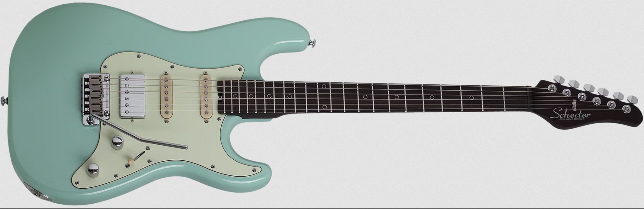 Schecter DIAMOND SERIES  Nick Johnston Traditional HSS 10th Anniversary Atomic Green  6-String Electric Guitar 2025