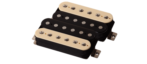       Schecter USA Custom Shop Pasadena Plus COMBO ZEBRA(TRAD) SET 6494 Pickup Set 