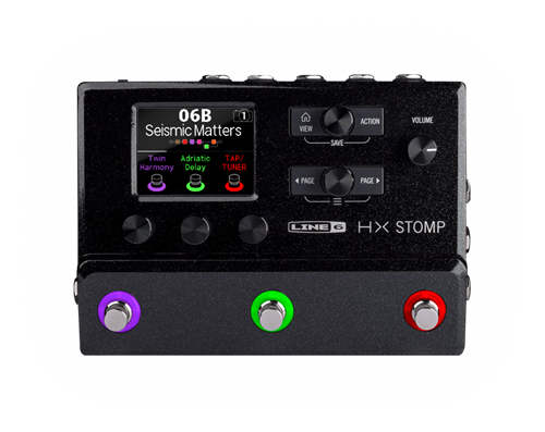 LINE 6 HX Stomp  Compact Professional Guitar Processor 