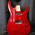1998 ESP LTD H2 Ash Guitar Body - Factory Sample Prototype - See Thru Red