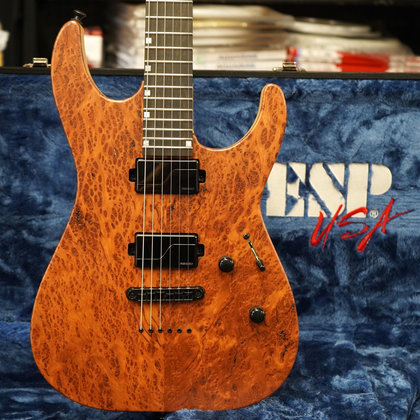 ESP USA M-II DX  Redwood/Korina body  2 of 4 made total  6-String Electric Guitar 2026