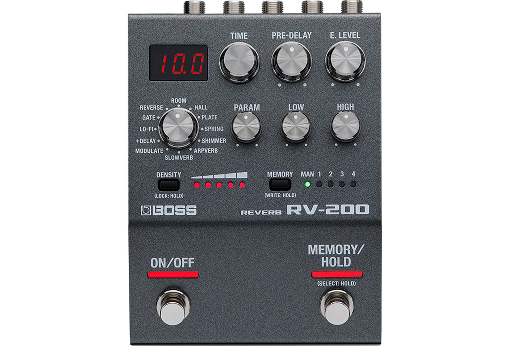 BOSS RV-200 Reverb Pedal 