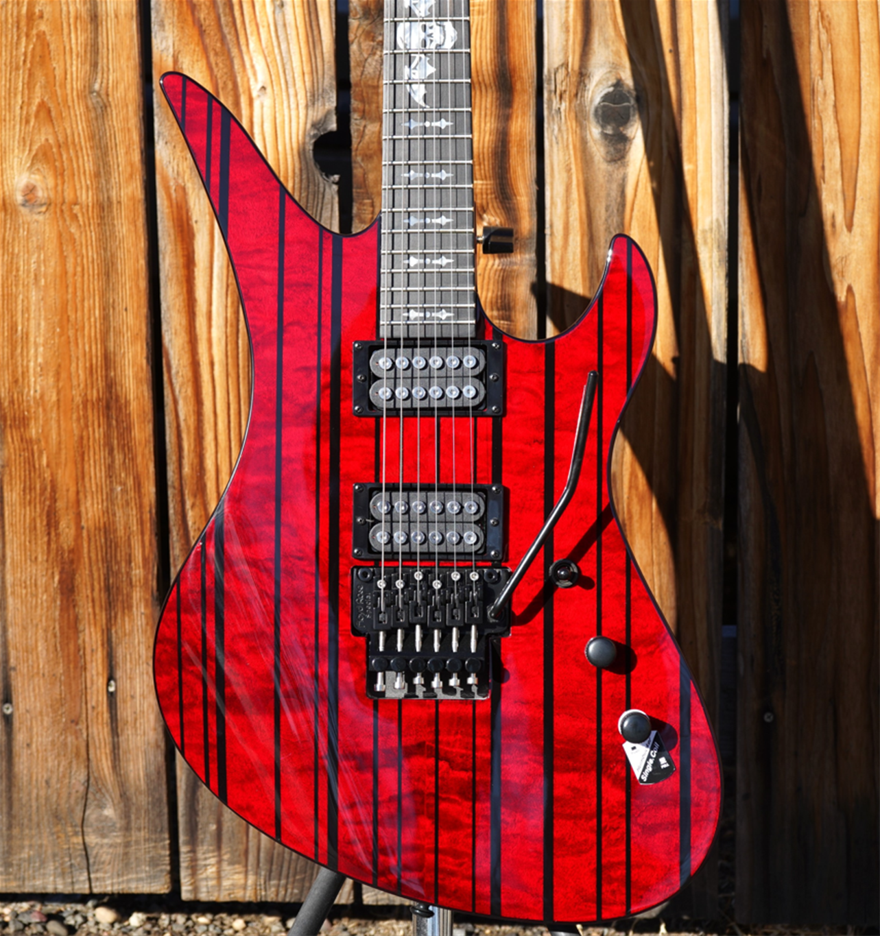 Schecter DIAMOND SERIES Synyster Gates Standard Plus Deep Transparent Red  6-String Electric Guitar 2026