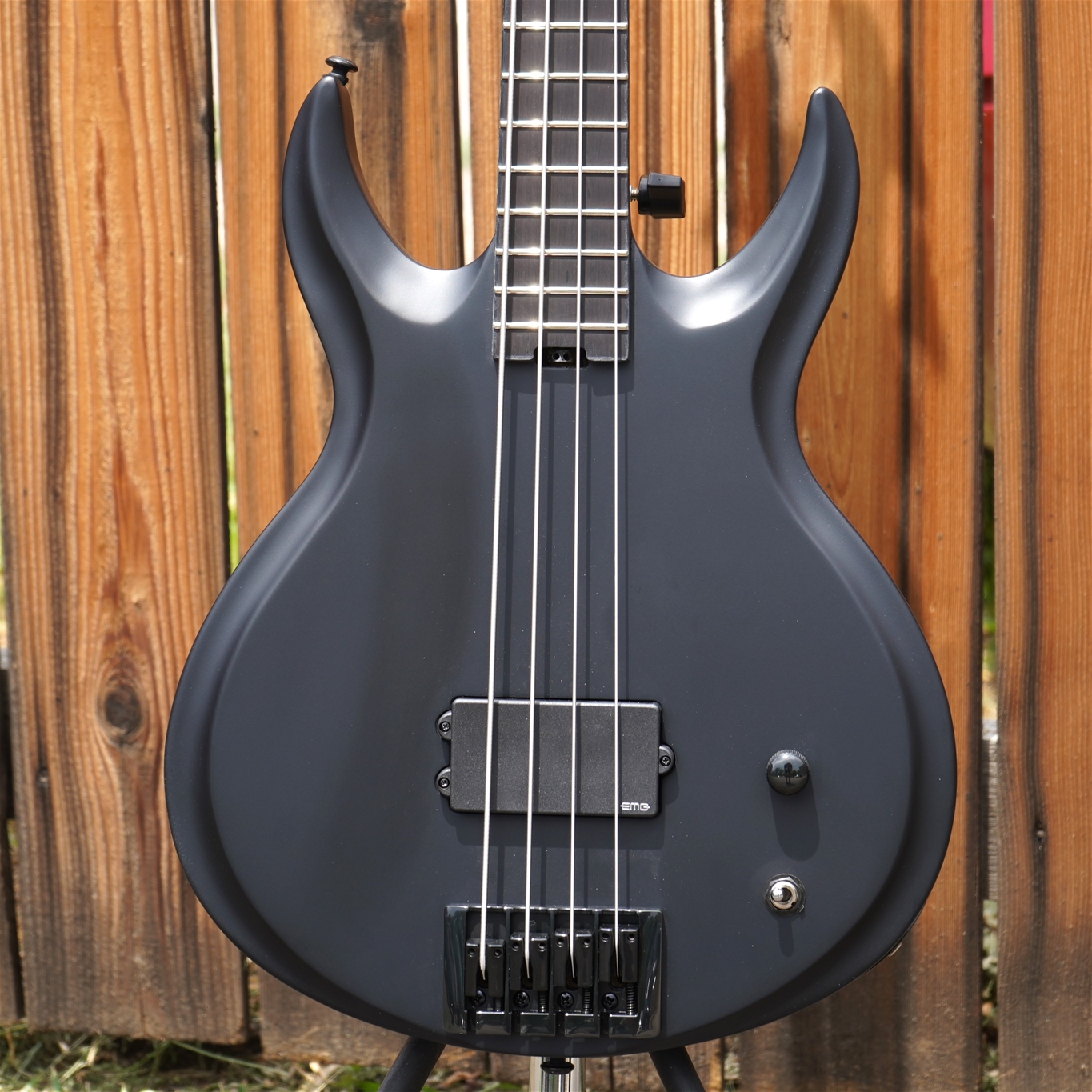 Schecter DIAMOND SERIES Devil-4 Bass Blackout   4-String Electric Bass Guitar 2026