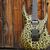 Schecter USA CUSTOM SHOP Sunset Extreme FR/S Black and Gold Satin Crackle 6-String Electric Guitar 2025