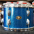 USED - Vintage 1960s Slingerland USA Maple/Poplar/Mahogany 12" Tom - Blue Sparkle Wrap | 8x12"