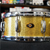 USED - Vintage 1959 USA Slingerland 5x14" 1pc Maple Snare Drum w/ Rings - Gold Sparkle Wrap