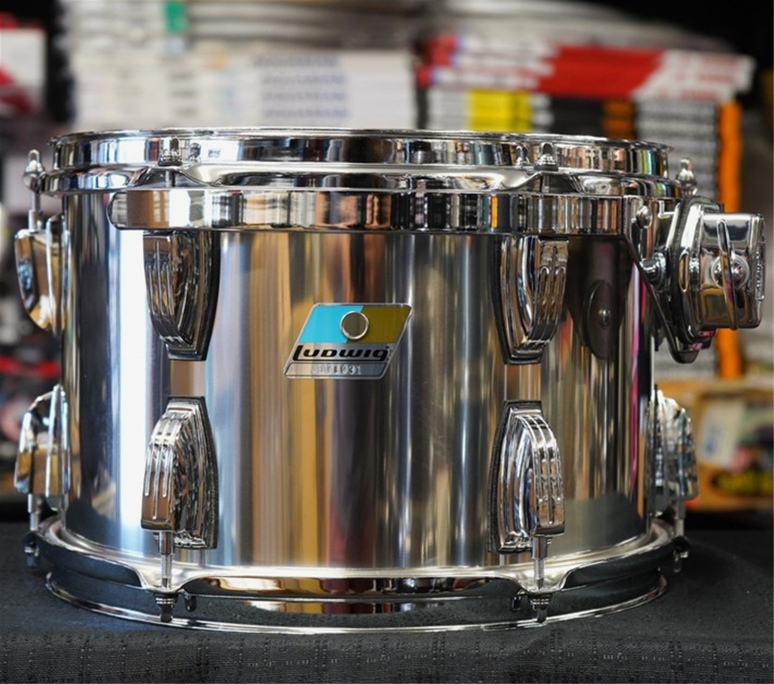 Ludwig USA LT882 12" Stainless Steel Tom w/ Chrome Hardware | 8x12"