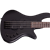 Schecter    DIAMOND SERIES Stiletto Stealth Satin Black  4-String Electric Bass Guitar  