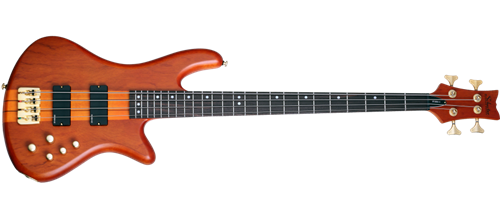 Schecter DIAMOND SERIES  Stiletto Studio-4  Honey Satin Natural    4-String Electric Bass Guitar