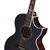 Schecter    DIAMOND SERIES SYNYSTER GATES SC Trans Black Burst Satin   6-String Acoustic Electric Guitar 