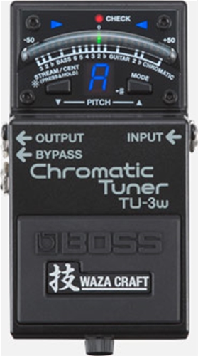 BOSS TU-3W Waza Craft  Pedal Guitar Tuner