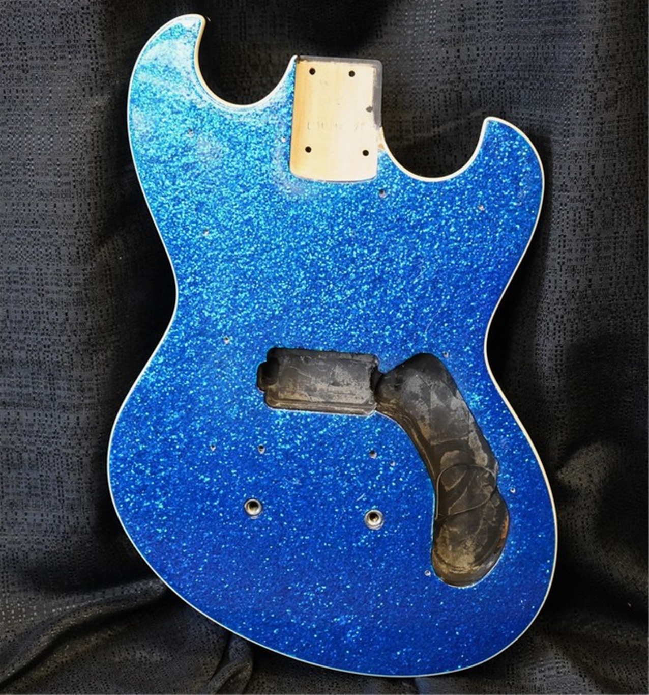 1998 ESP Japan Custom Shop UltraTone Alder Guitar Body - Blue Sparkle