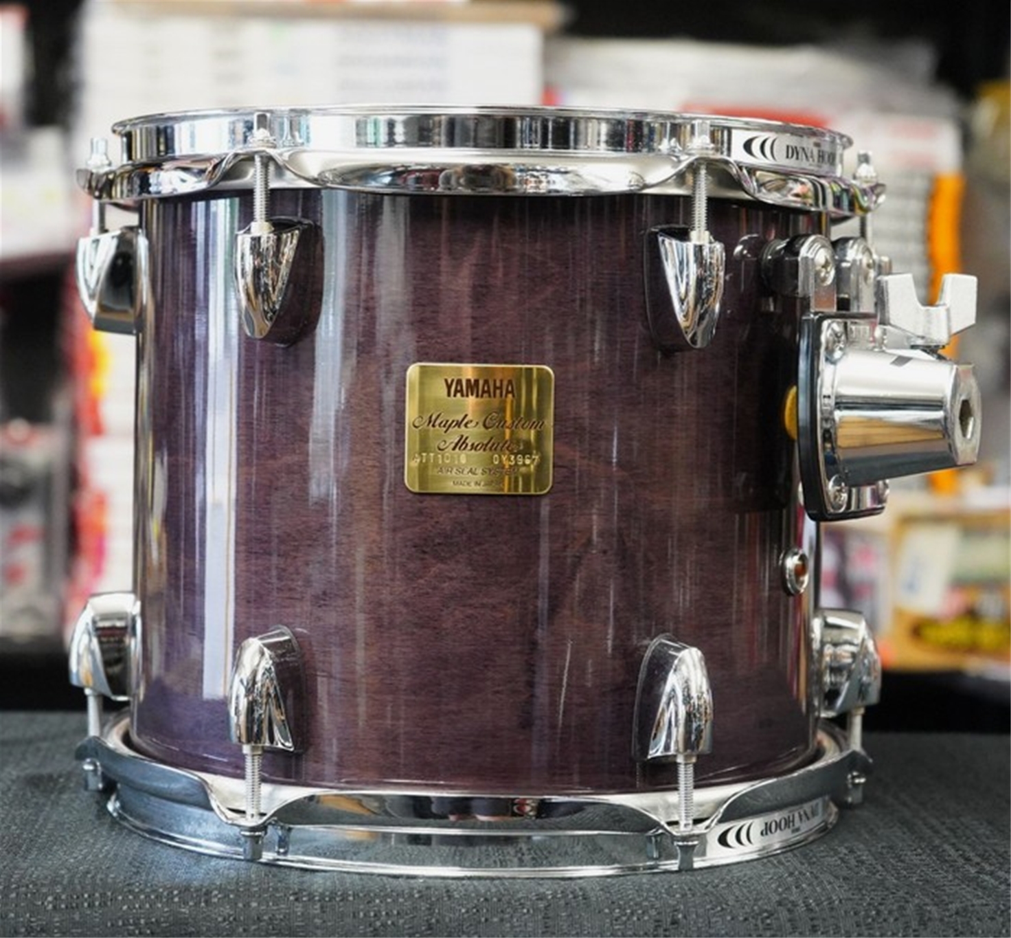 Yamaha/Japan Maple Custom Absolute Series 10" Tom - Plum Lacquer | 9x10"