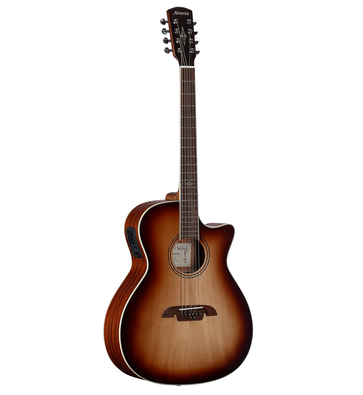 Alvarez AG60-8CESHB 8-String Acoustic Electric Guitar