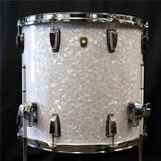 Ludwig USA Classic Maple Series 18" Floor Tom w/ Legs - White Marine Pearl | 16x18"