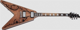 Schecter DIAMOND SERIES V-1 Electro-Resin Gloss Natural  6-String Electric Guitar 2025