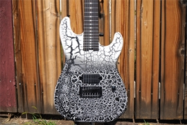 Schecter USA CUSTOM SHOP John Browne Zenith-7 Fracture White 7-String Electric Guitar 2025