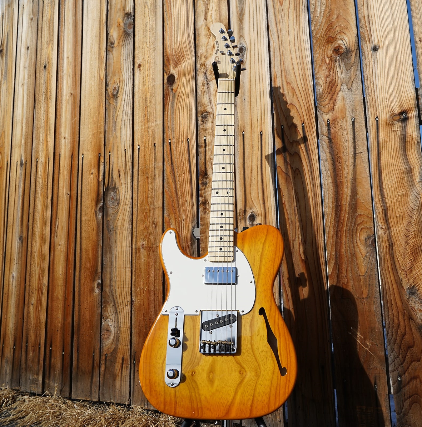 G&L USA ASAT Classic SemiHollow Honeyburst Left Handed 6String