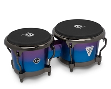 Latin Percussion Signature Tony Succar 7-1/4″ & 8-5/8″ Bongos - Rainbow