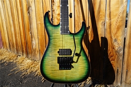 ESP USA M-I  FR DLX  Dark Lime Sunburst   6-String Electric Guitar 2023
